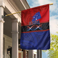 Samoan DNA-Proud of Samoa Garden Flag Polynesian Patterns - Polynesian Pride