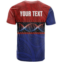 Personalised Samoan DNA-Proud of Samoa T Shirt Polynesian Patterns LT03 - Polynesian Pride