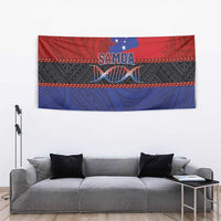 Samoan DNA-Proud of Samoa Tapestry Polynesian Patterns - Polynesian Pride