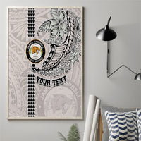 Custom Hawaii James Campbell High School Canvas Wall Art Tribal Kakau Pattern LT03 - Polynesian Pride