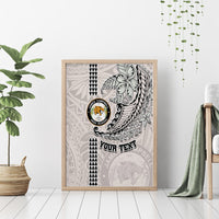 Custom Hawaii James Campbell High School Canvas Wall Art Tribal Kakau Pattern LT03 - Polynesian Pride