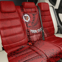 Hawaii Kahuku High & Intermediate School Back Car Seat Cover Tribal Kakau Pattern LT03