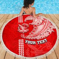Hawaii Kalani High School Beach Blanket Tribal Kakau Pattern LT03 - Polynesian Pride