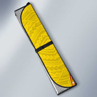American Samoa Fautasi Race Auto Sun Shade Pago Pago-Aeto Samoan Tattoo and Eagle