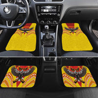 American Samoa Fautasi Race Car Mats Pago Pago-Aeto Samoan Tattoo and Eagle