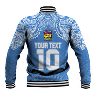 Custom Hela Wigmen Rugby Baseball Jacket Papua New Guinea Polynesian Tattoo LT03 - Polynesian Pride