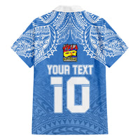 Custom Hela Wigmen Rugby Kid Hawaiian Shirt Papua New Guinea Polynesian Tattoo LT03 - Polynesian Pride