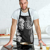 Japanese Irezumi and Hawaiian Polynesian Art Tattoo Apron Black Color - Polynesian Pride