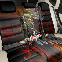 New Zealand ANZAC Day Back Car Seat Cover The Ode of Remembrance and Silver Fern LT03