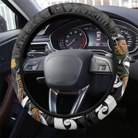 Aotearoa New Zealand And Australia Basketball Steering Wheel Cover Maori Tribal Tattoo And Aboriginal Dot Art Heritage