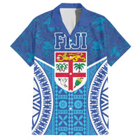 Fiji Day Family Matching Off The Shoulder Long Sleeve Dress and Hawaiian Shirt Fijian Masi Tribal Hibiscus Tattoo and Tapa Pattern