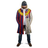 Hawaiian Tropical Plants Lei Cloak National Flag Style - Polynesian Pride