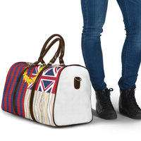 Hawaiian Tropical Plants Lei Travel Bag National Flag Style - Polynesian Pride