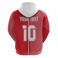 Custom Tahiti Football-Iron Warriors Zip Hoodie