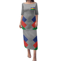 Custom New Caledonia-The Kagus Family Matching Puletasi and Hawaiian Shirt