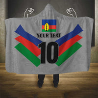 Custom New Caledonia-The Kagus Hooded Blanket