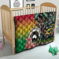 Vanuatu and Australia Together Quilt Kangaroo with Pig Tusk Indigenous Pattern LT03 - Polynesian Pride
