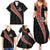 Custom New Zealand Rugby Family Matching Summer Maxi Dress and Hawaiian Shirt Maori and Silver Fern Half Style