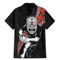 New Zealand Maori Warrior Rugby Family Matching Mermaid Dress and Hawaiian Shirt Maori and Silver Fern Half Style