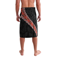 New Zealand Maori Warrior Rugby Lavalava Maori and Silver Fern Half Style