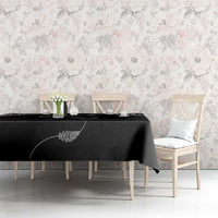 New Zealand Rugby Tablecloth Aotearoa Armour Blacks Silver Ferns - Polynesian Pride