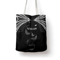 New Zealand Rugby Tote Bag Aotearoa Armour Blacks Silver Ferns - Polynesian Pride