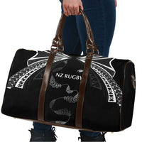 New Zealand Rugby Travel Bag Aotearoa Armour Blacks Silver Ferns - Polynesian Pride