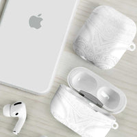 Tonga White Sunday AirPods Case Tongan Tribal Heritage Tattoos LT03 - Polynesian Pride