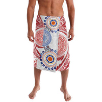 Tongan and Australian Culture Together Lavalava Ngatu Art Tribal Aboriginal Tattoo Pattern - Polynesian Pride