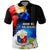 Philippines Independence Day Polo Shirt Philippines Eagle and Sampaguita Jasmine Yakan Tribal
