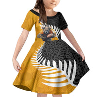 New Zealand and Australia Rugby Family Matching Mermaid Dress and Hawaiian Shirt Koala and Maori Warrior Together