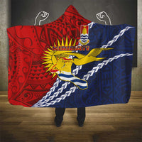 Kiribati Independence Day Hooded Blanket Polynesian and Melanesian Art Tattoo