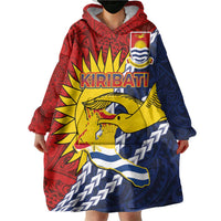 Kiribati Independence Day Wearable Blanket Hoodie Polynesian and Melanesian Art Tattoo