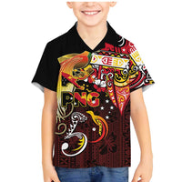 Papua New Guinea 2025 Family Matching Mermaid Dress and Hawaiian Shirt 50th Independence Day Anniversary