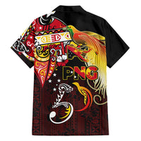 Papua New Guinea 2025 Family Matching Short Sleeve Bodycon Dress and Hawaiian Shirt 50th Independence Day Anniversary