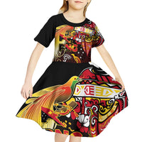 Papua New Guinea 2025 Kid Short Sleeve Dress 50th Independence Day Anniversary
