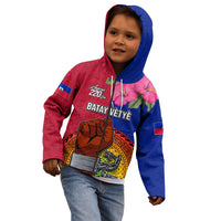 Haiti Battle of Vertieres Kid Hoodie The Haitian Revolution 220th Anniversary Polynesian Style LT03 - Polynesian Pride