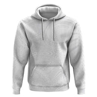 Lotu Tamaiti Samoan Art Tattoo Polynesian Pattern Hoodie LT03 Pullover Hoodie White - Polynesian Pride