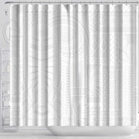 Lotu Tamaiti Samoan Art Tattoo Siapo Pattern Shower Curtain