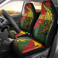 Sepik River Crocodile & Arts Festival Melanesian Pattern Car Seat Cover LT03 - Polynesian Pride