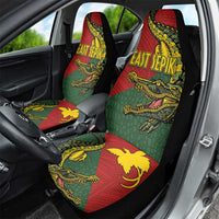 Sepik River Crocodile & Arts Festival Melanesian Pattern Car Seat Cover LT03 - Polynesian Pride