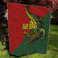 Sepik River Crocodile & Arts Festival Melanesian Pattern Quilt