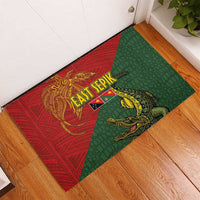Sepik River Crocodile & Arts Festival Rubber Doormat Bird-of-paradise Melanesian Tattoo