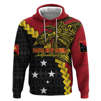 Papua New Guinea Independence Day Zip Hoodie Bird-of-paradise Melanesian Tattoo