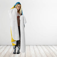 Malampa Fiji Day Hooded Blanket Tapa and Melanesian Patterns with Coat of Arms