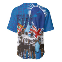 Fiji Rugby Sevens Baseball Jersey Commemorate Gold Medal - Rio de Janeiro 2016 LT03 - Polynesian Pride