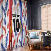 Custom Philippines Champions Football Jersey Window Curtain