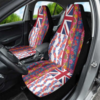 Hawaiian Lei Car Seat Cover National Flag Striped Style