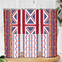 Hawaiian Lei Skinny Tumbler National Flag Striped Style
