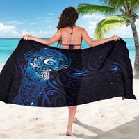 Matariki New Zealand Maori Koru Art Tattoo Sarong New Year Galaxy Blue Sky Style